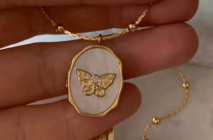 Butterfly Locket